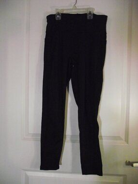 WOMENS sz. M ~ Dyce Active Apparel ~ BLACK LEGGINGS